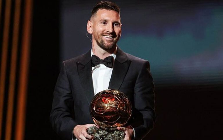 Lionel Messi, 8. kez Ballon d’Or’un kazananı oldu